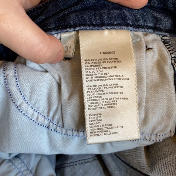 L'AGENCE Margot Jean in New Vintage - Picture 8 of 8